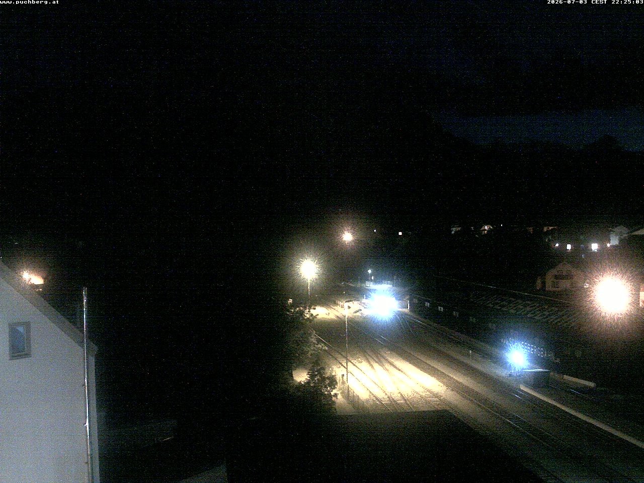 Archiv Foto Webcam Bahnhof in Puchberg am Schneeberg and Schneeberg Panorama