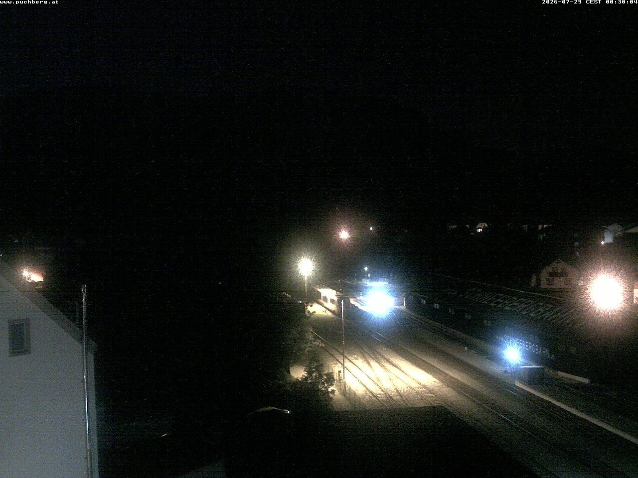Archiv Foto Webcam Bahnhof in Puchberg am Schneeberg and Schneeberg Panorama