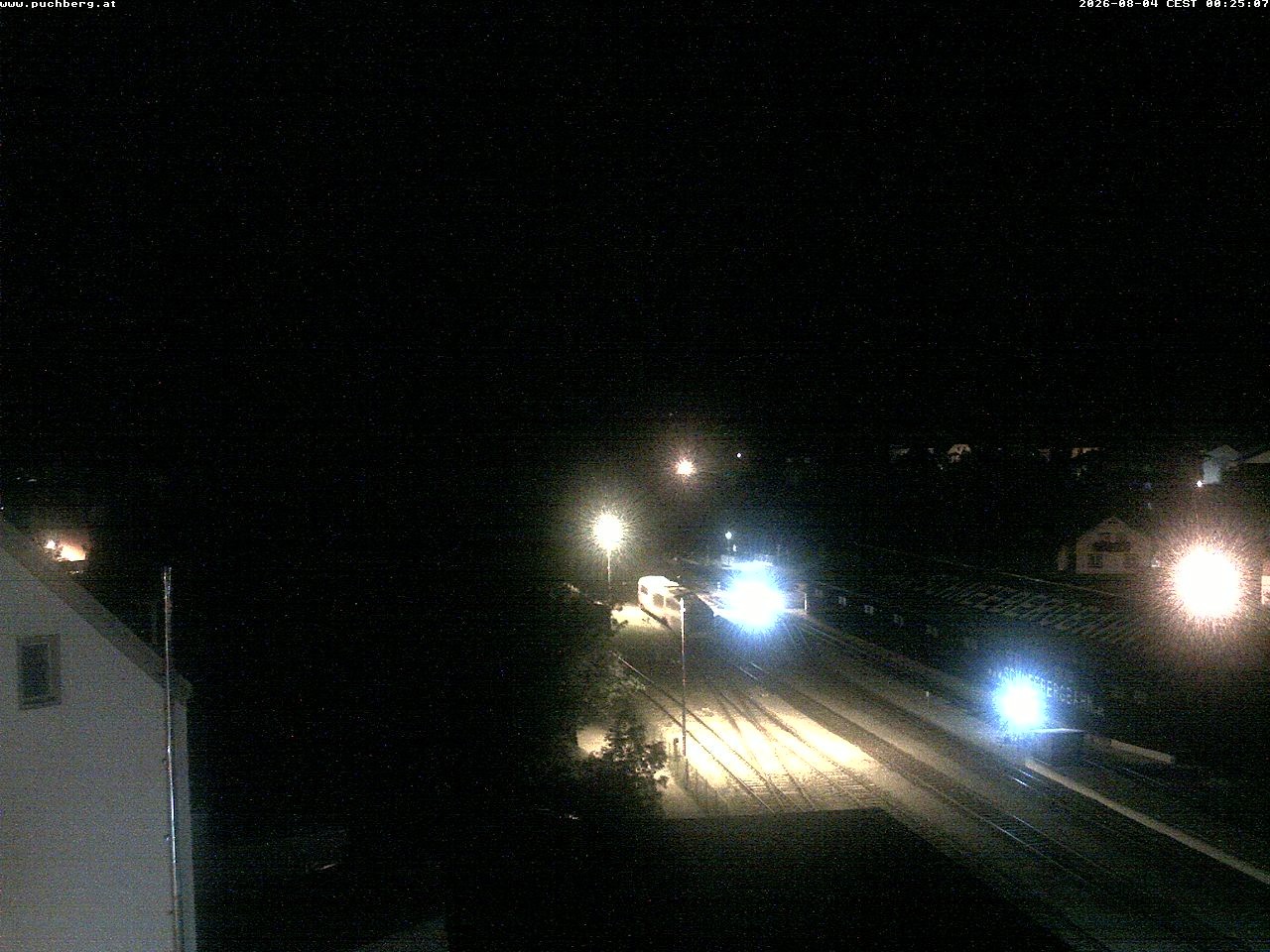 Archiv Foto Webcam Bahnhof in Puchberg am Schneeberg and Schneeberg Panorama