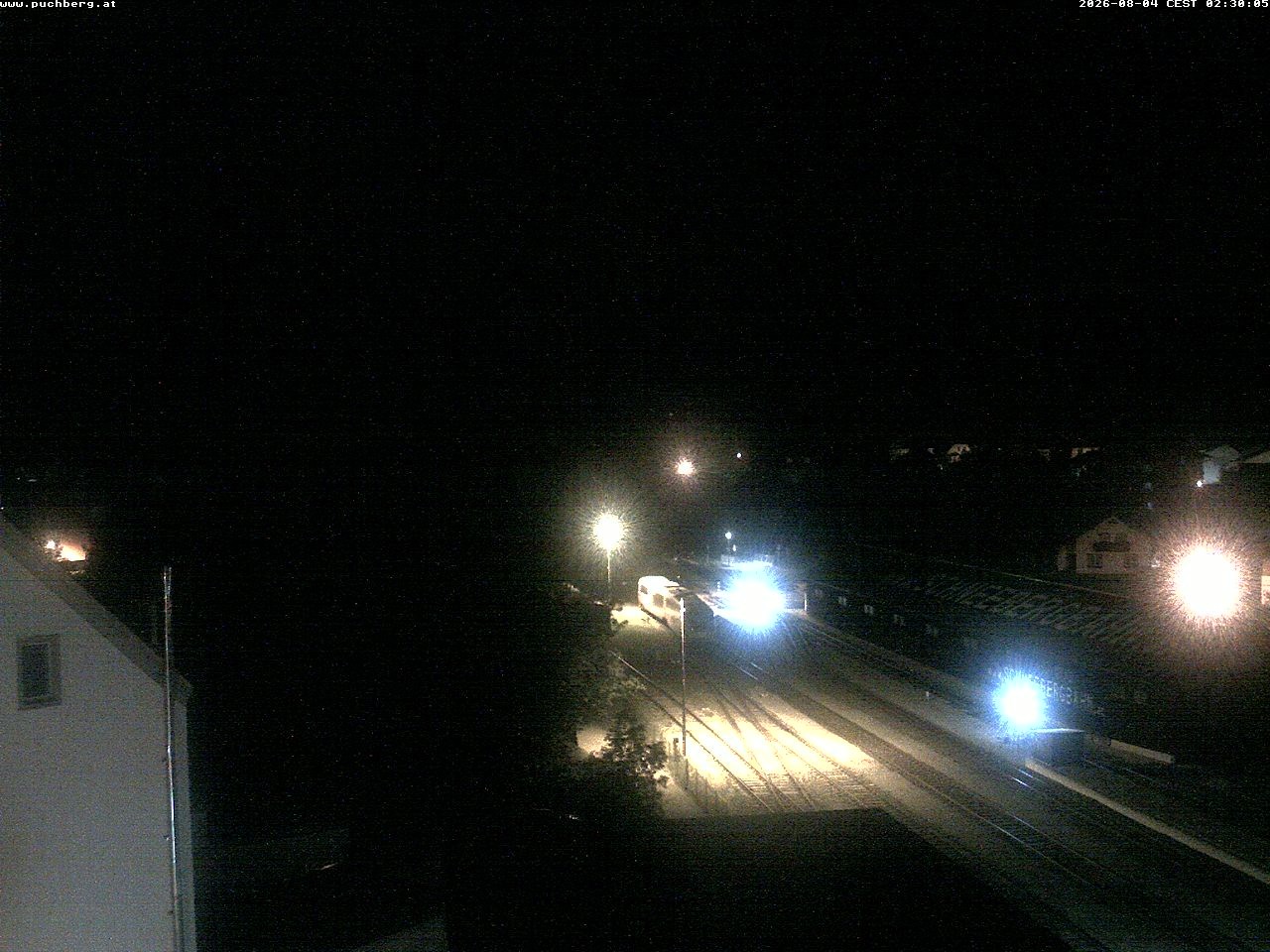 Archiv Foto Webcam Bahnhof in Puchberg am Schneeberg and Schneeberg Panorama
