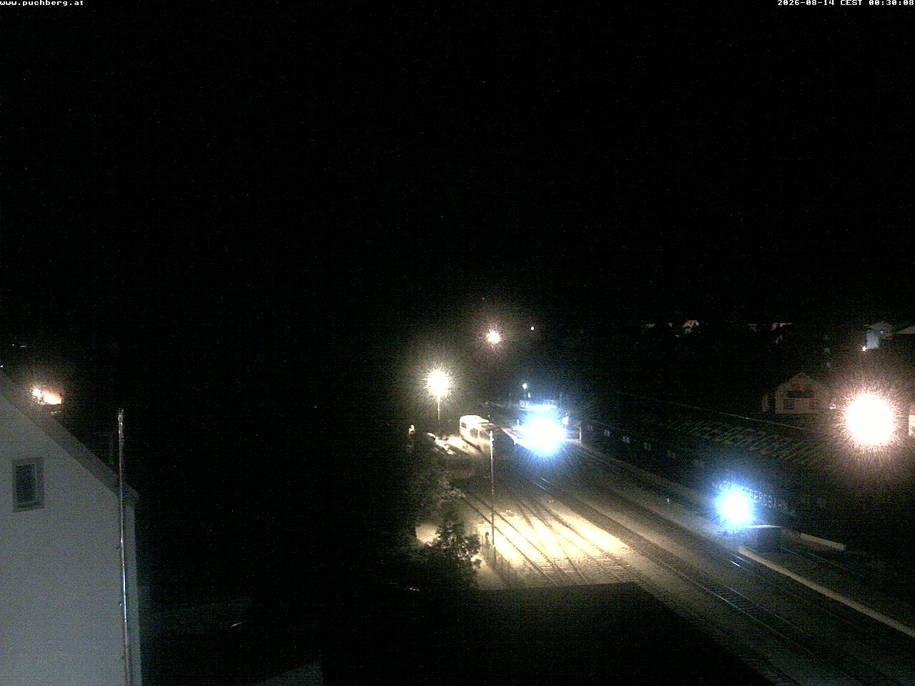 Archiv Foto Webcam Bahnhof in Puchberg am Schneeberg and Schneeberg Panorama