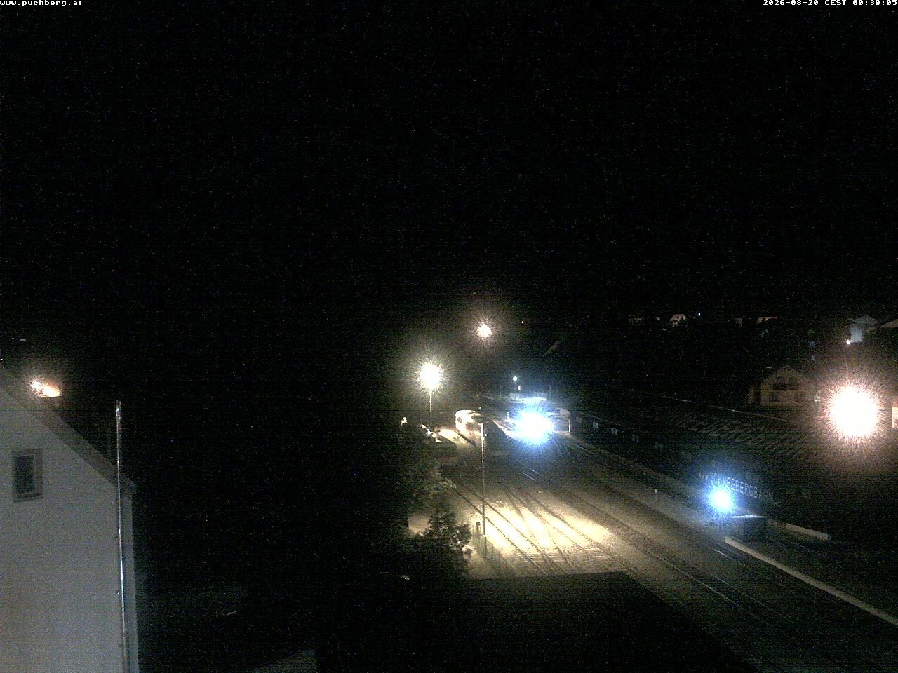 Archiv Foto Webcam Bahnhof in Puchberg am Schneeberg and Schneeberg Panorama