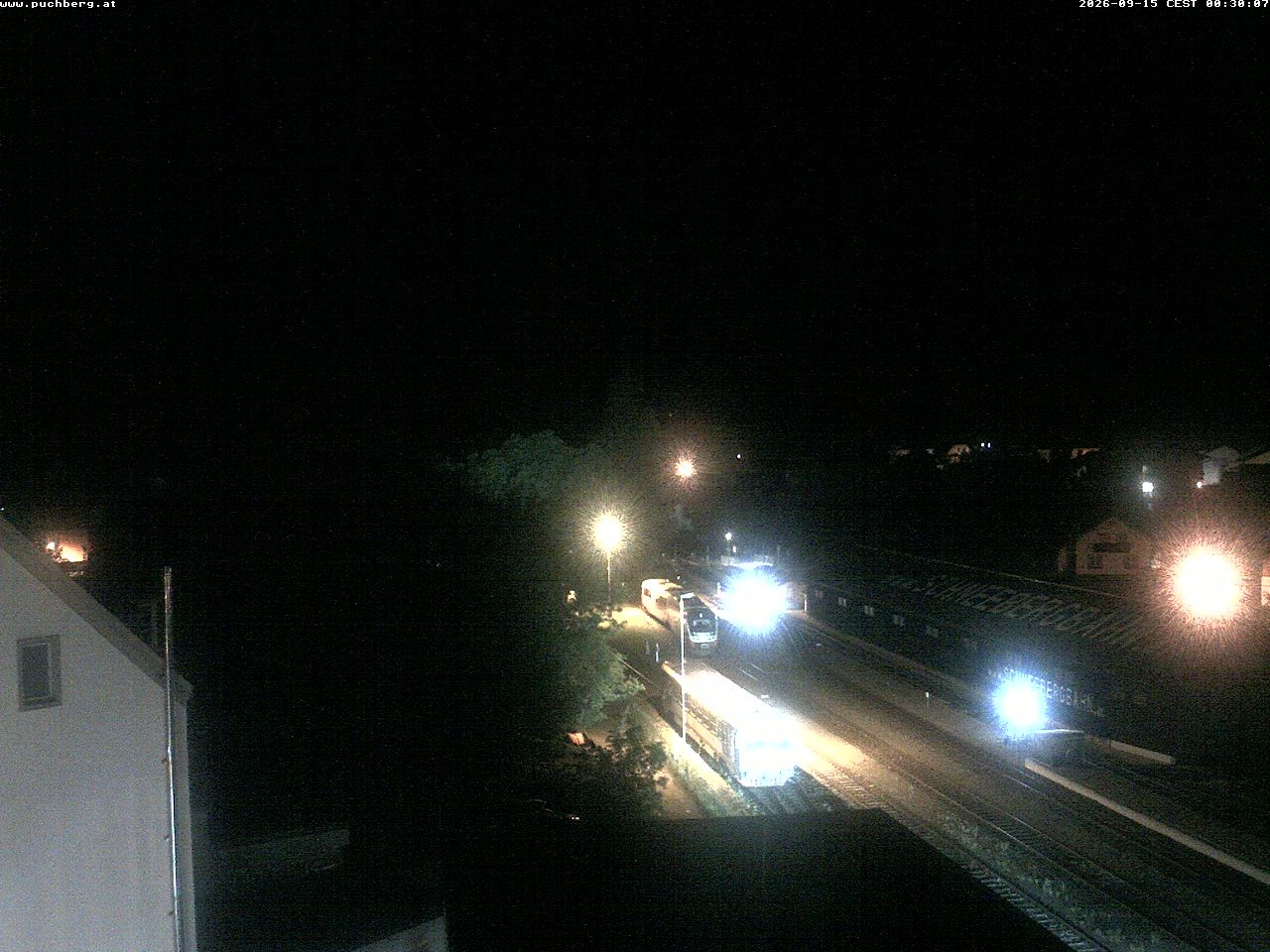 Archiv Foto Webcam Bahnhof in Puchberg am Schneeberg and Schneeberg Panorama