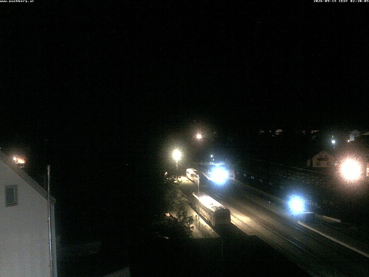 Archiv Foto Webcam Bahnhof in Puchberg am Schneeberg and Schneeberg Panorama