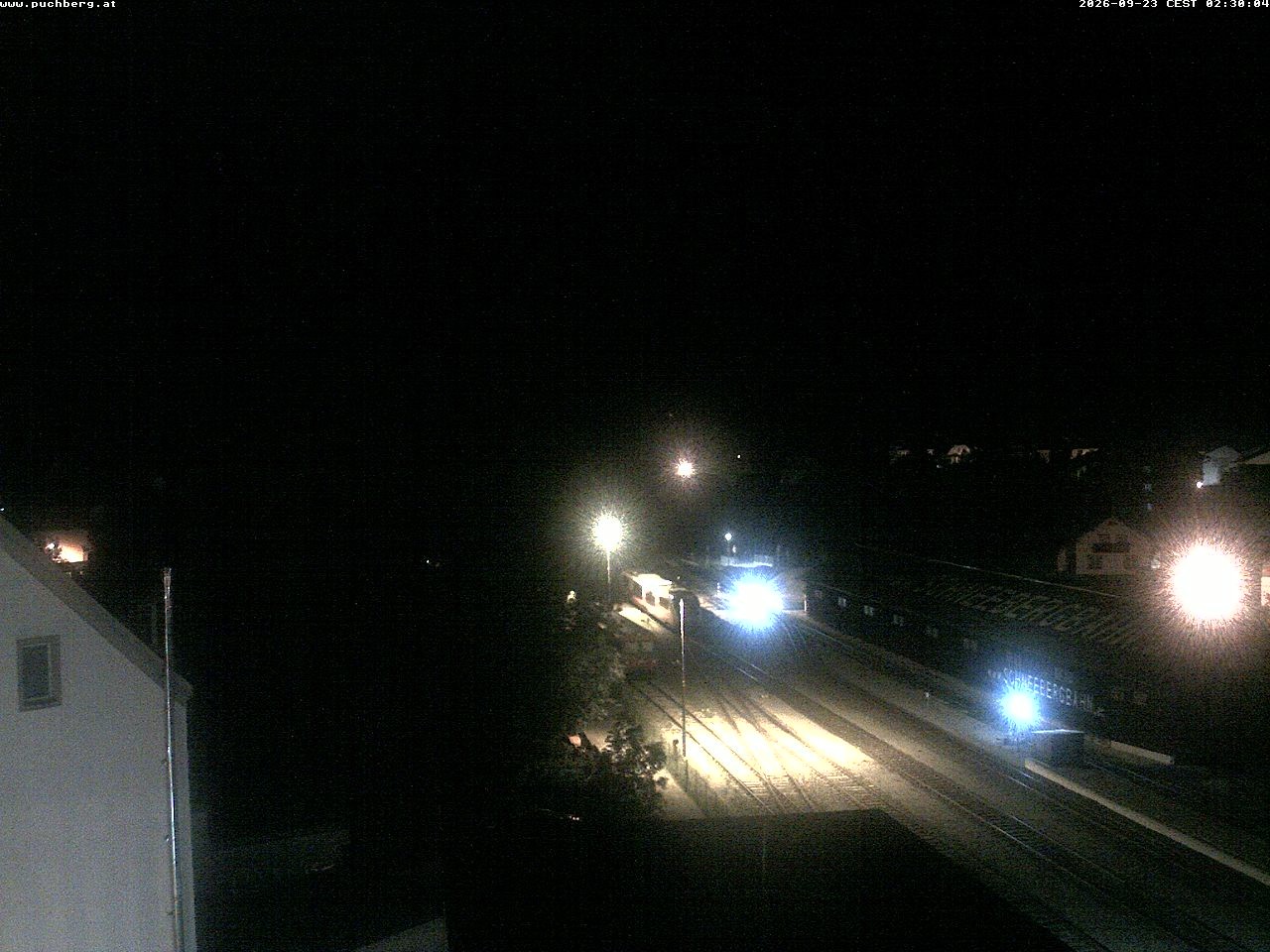 Archiv Foto Webcam Bahnhof in Puchberg am Schneeberg and Schneeberg Panorama