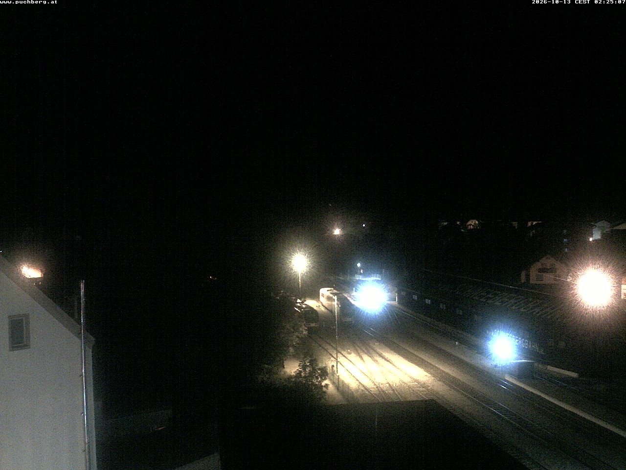 Archiv Foto Webcam Bahnhof in Puchberg am Schneeberg and Schneeberg Panorama