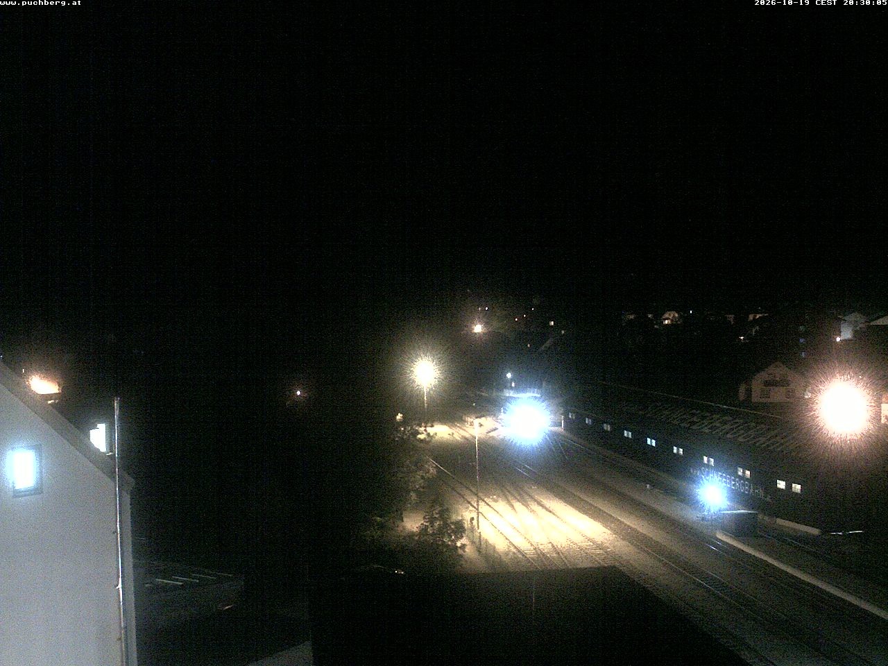 Archiv Foto Webcam Bahnhof in Puchberg am Schneeberg and Schneeberg Panorama