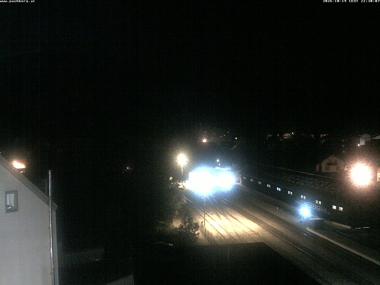 Archiv Foto Webcam Bahnhof in Puchberg am Schneeberg and Schneeberg Panorama