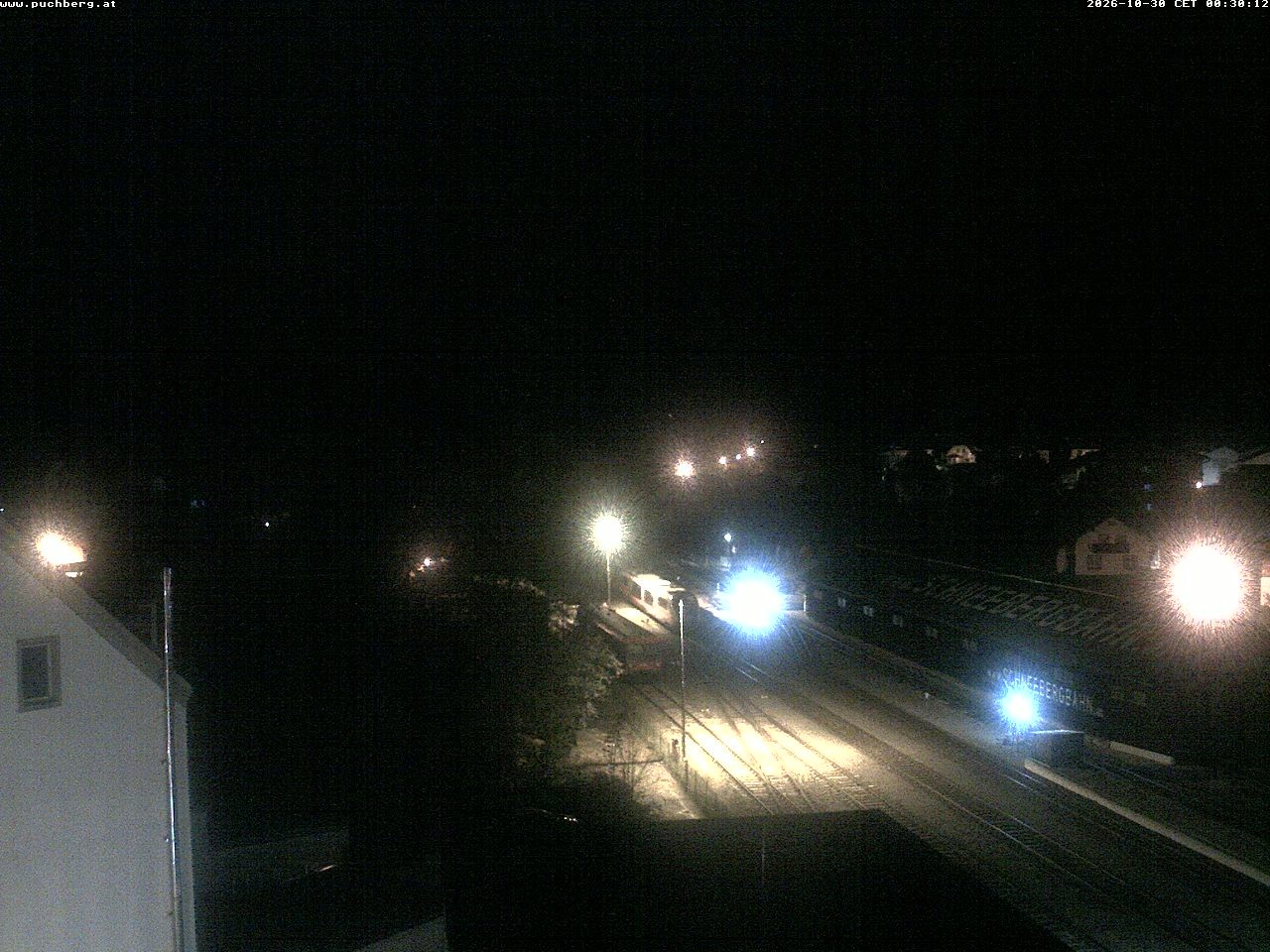 Archiv Foto Webcam Bahnhof in Puchberg am Schneeberg and Schneeberg Panorama