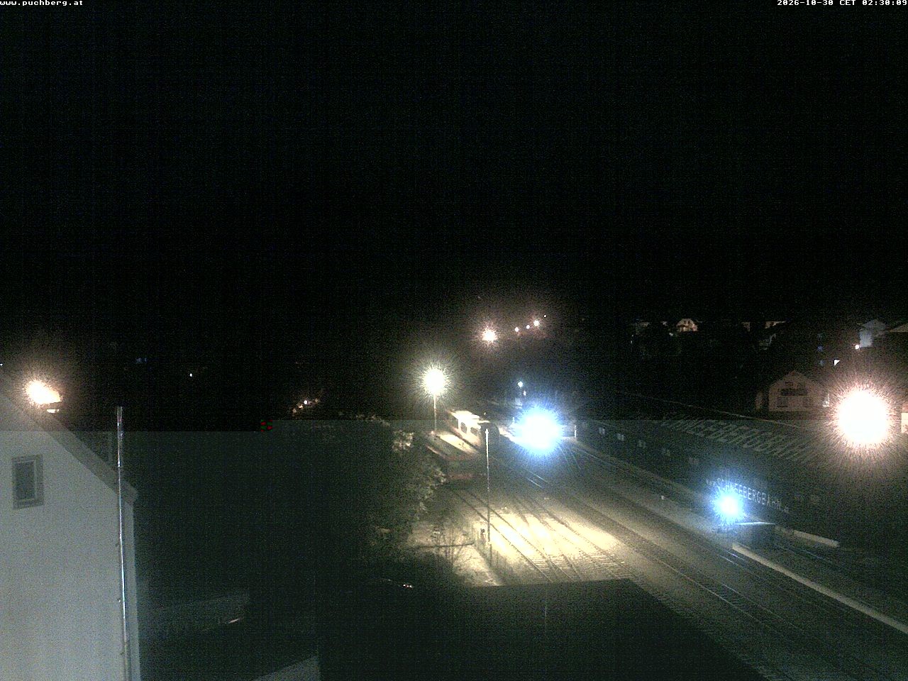 Archiv Foto Webcam Bahnhof in Puchberg am Schneeberg and Schneeberg Panorama