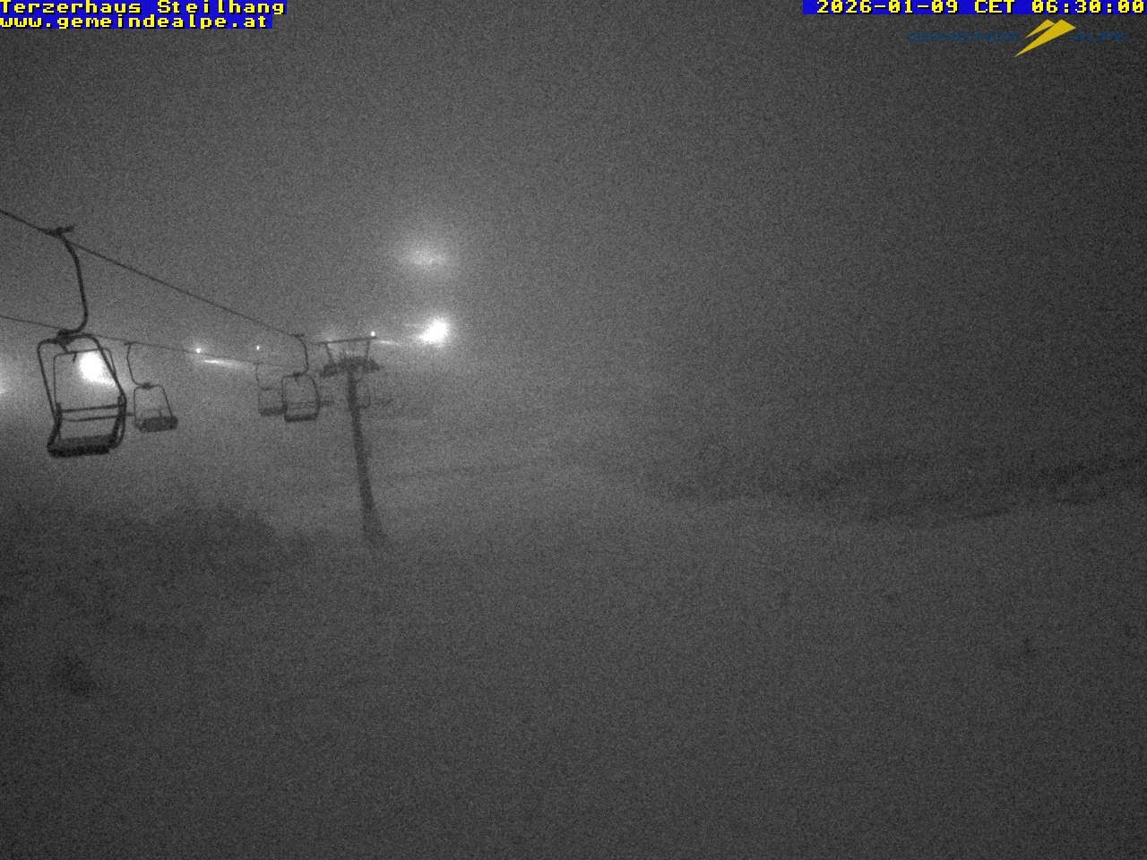 Archiv Foto Webcam Bergstation Gemeindealpe