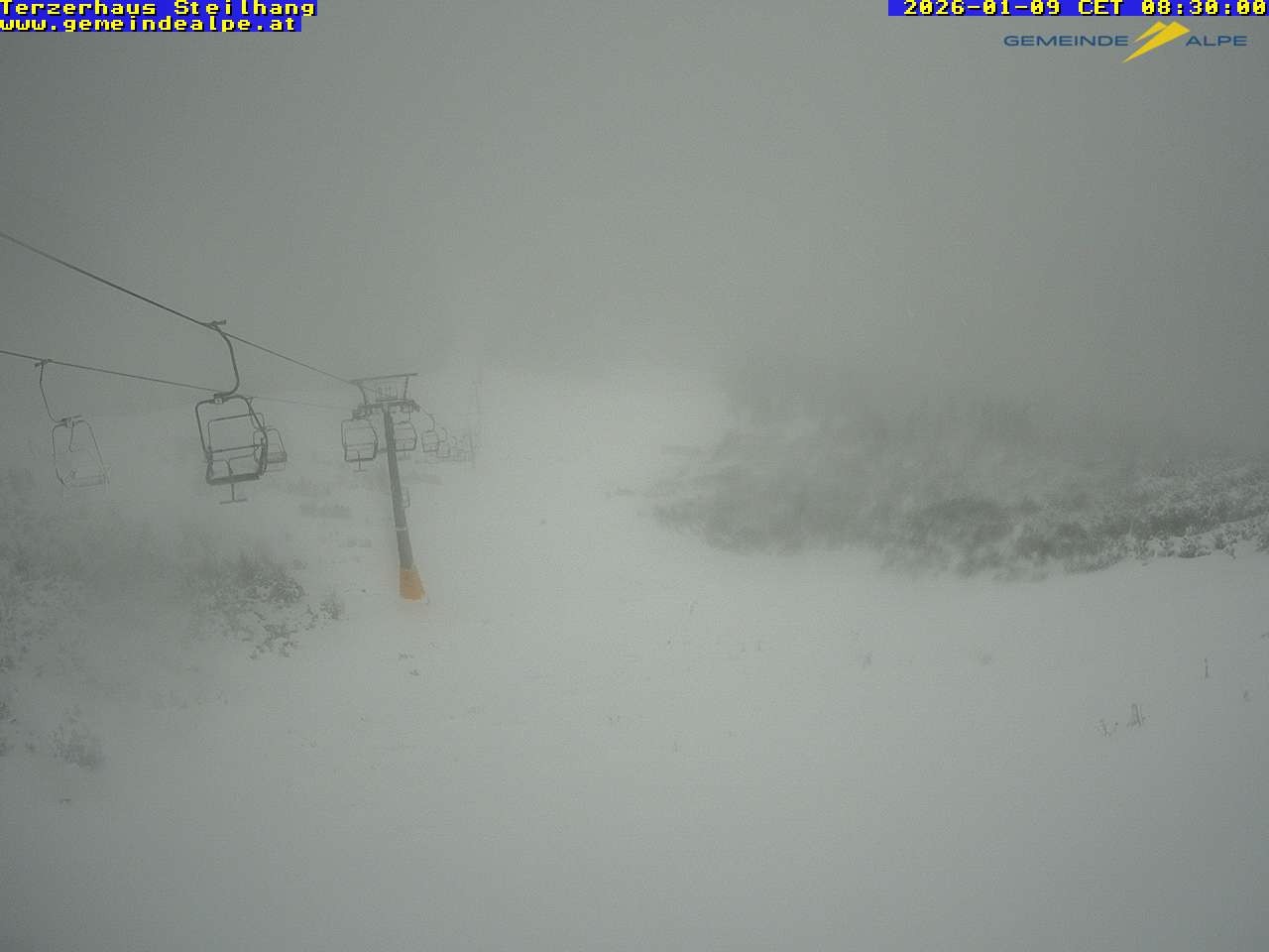 Archiv Foto Webcam Bergstation Gemeindealpe