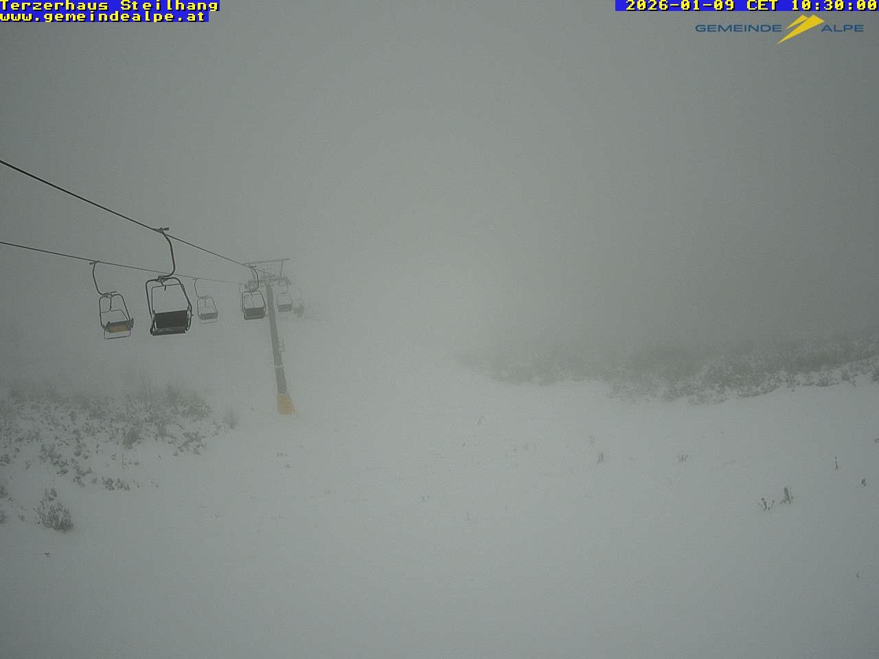 Archiv Foto Webcam Bergstation Gemeindealpe