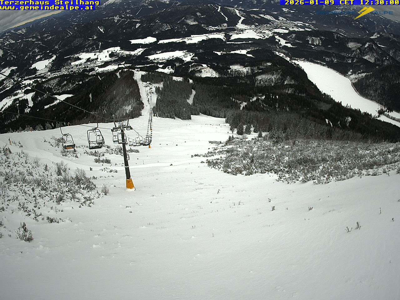 Archiv Foto Webcam Bergstation Gemeindealpe