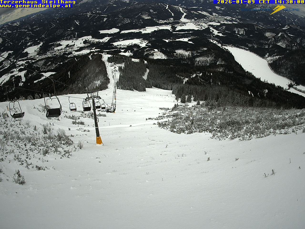 Archiv Foto Webcam Bergstation Gemeindealpe