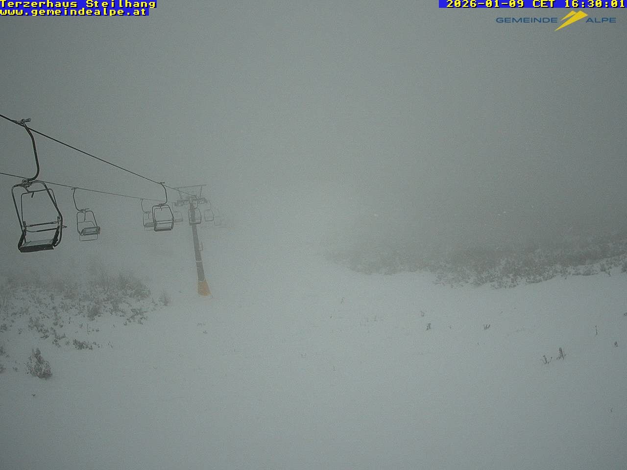 Archiv Foto Webcam Bergstation Gemeindealpe