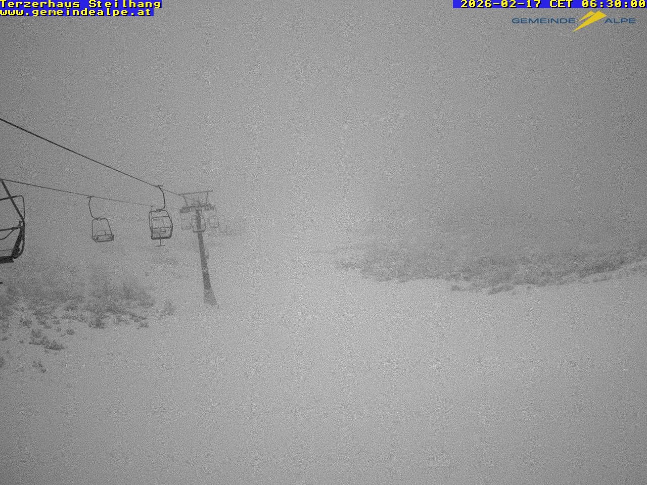 Archiv Foto Webcam Bergstation Gemeindealpe