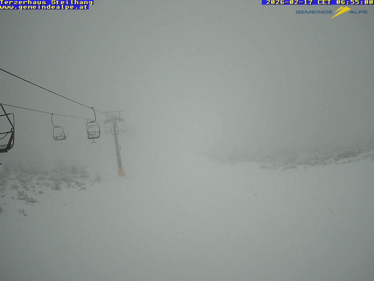 Archiv Foto Webcam Bergstation Gemeindealpe