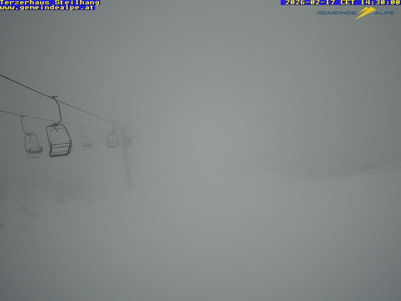 Archiv Foto Webcam Bergstation Gemeindealpe