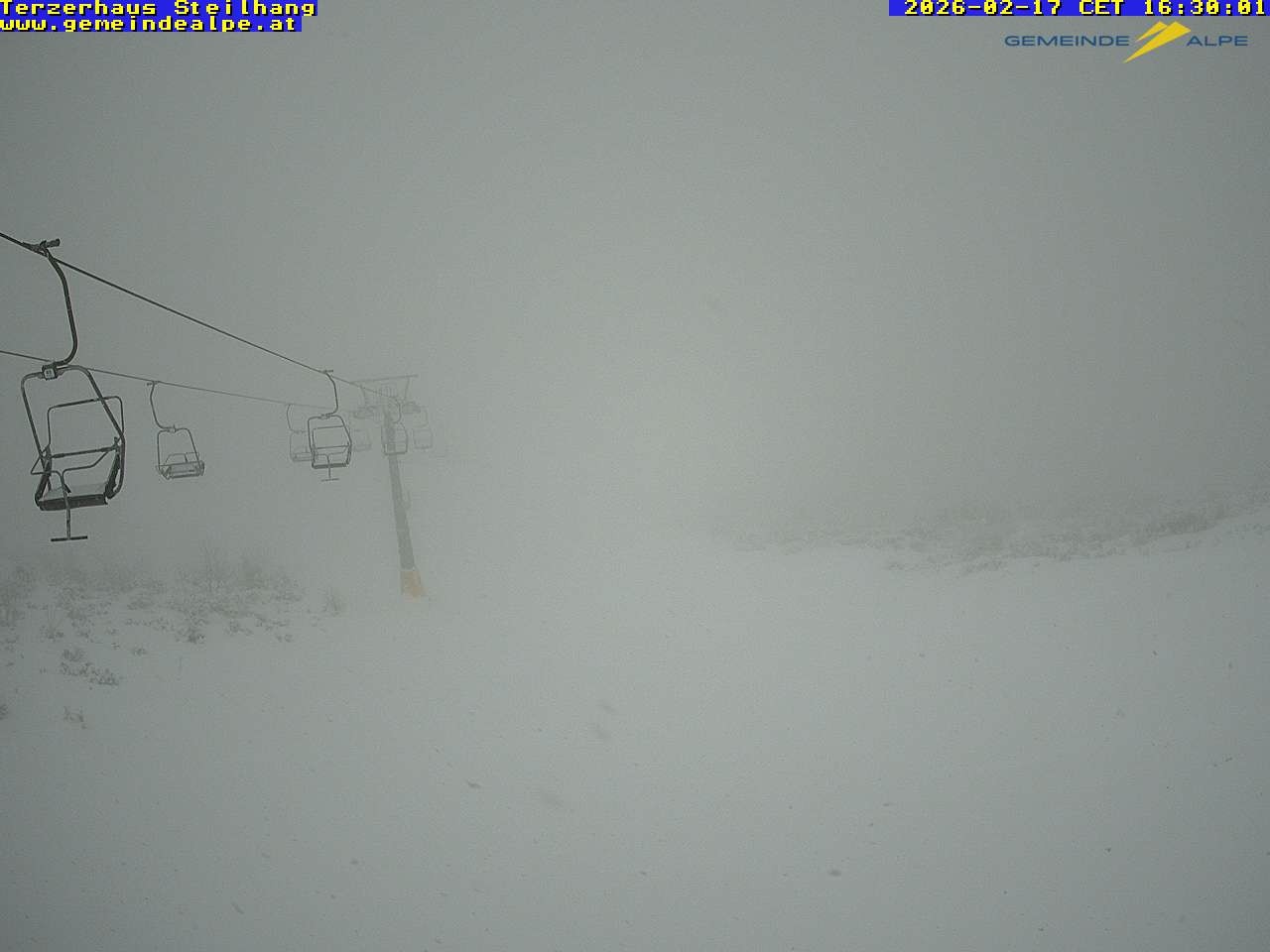 Archiv Foto Webcam Bergstation Gemeindealpe