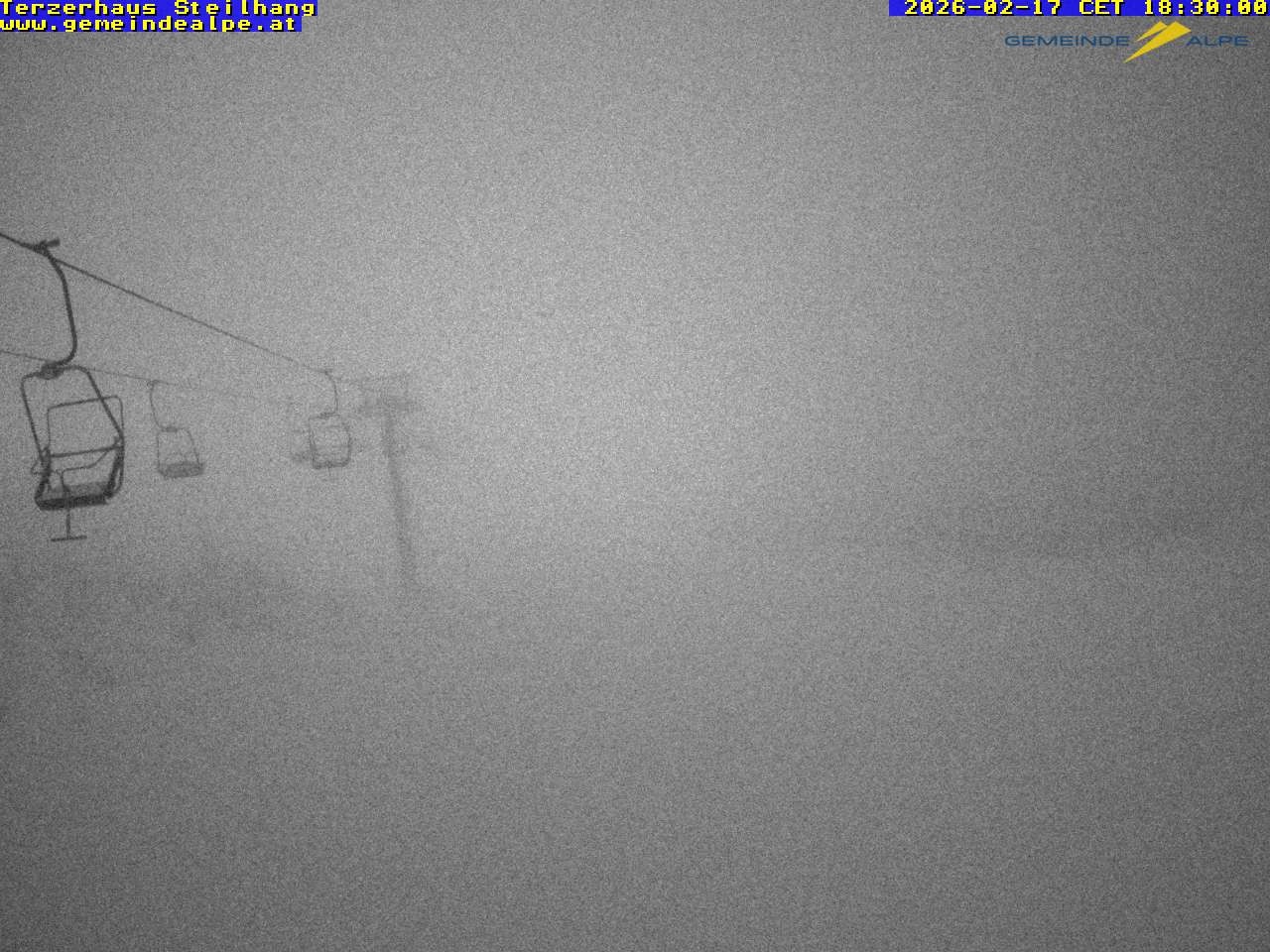 Archiv Foto Webcam Bergstation Gemeindealpe