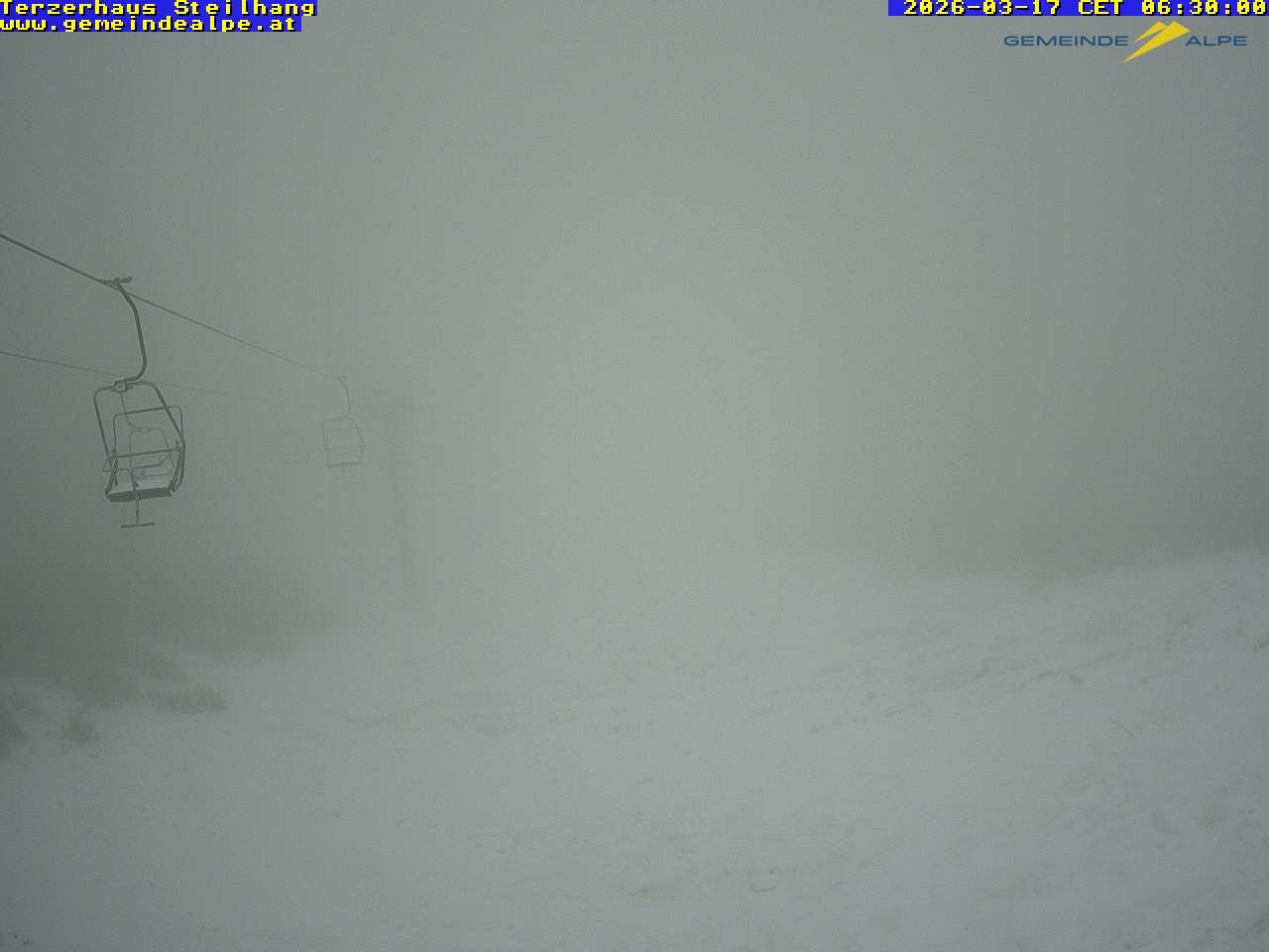 Archiv Foto Webcam Bergstation Gemeindealpe