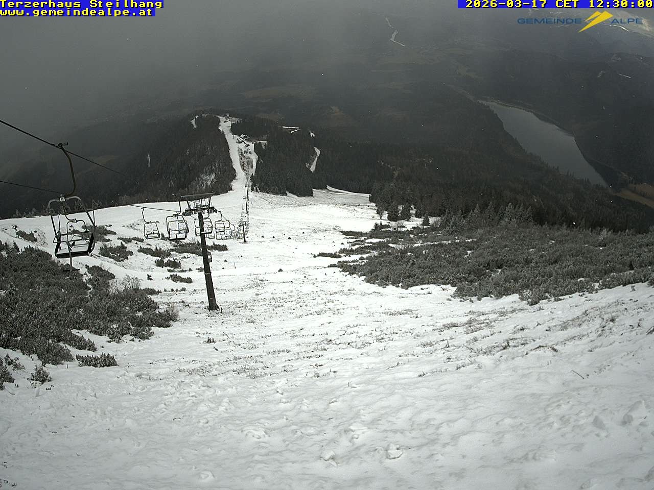 Archiv Foto Webcam Bergstation Gemeindealpe