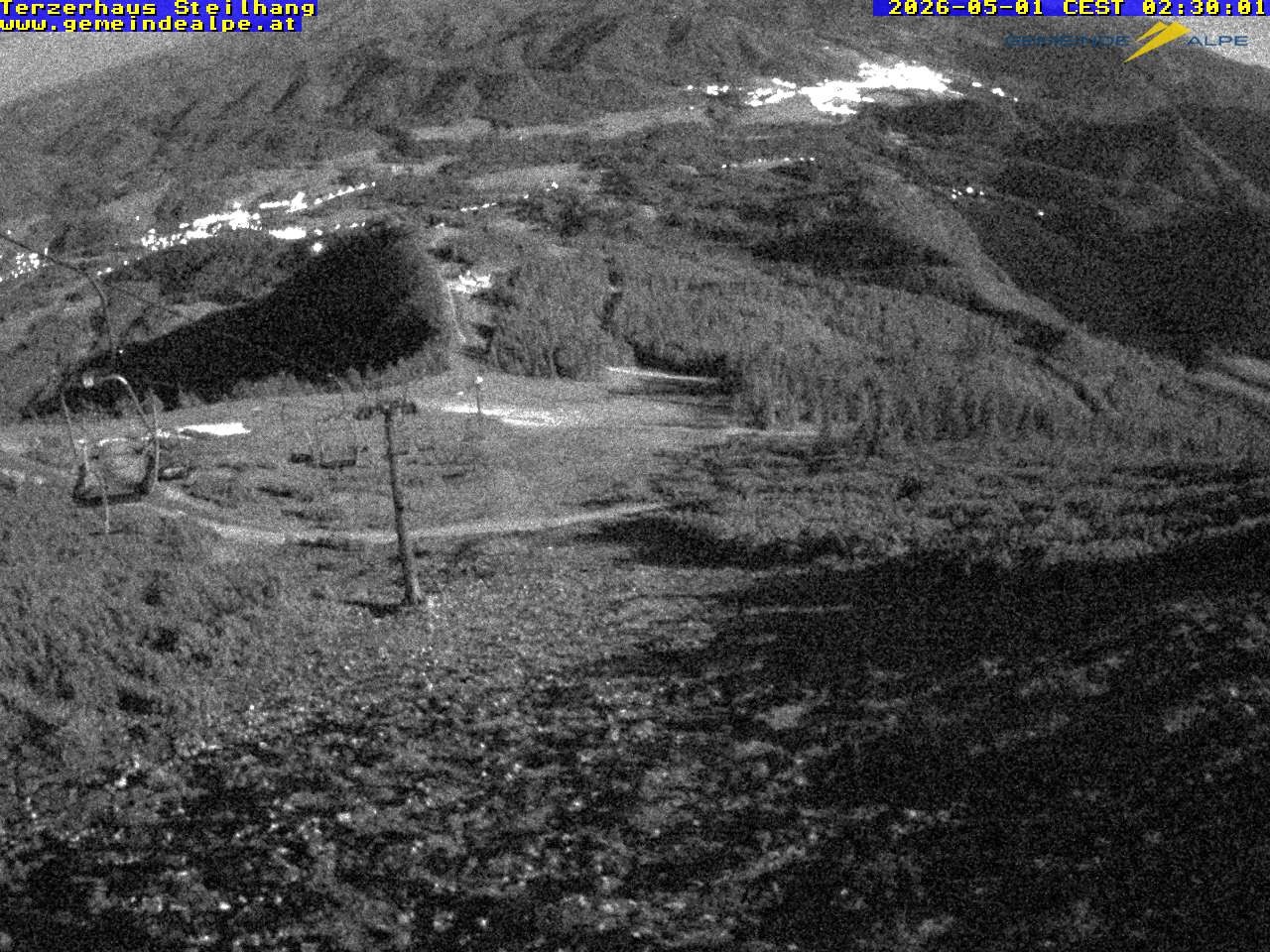 Archiv Foto Webcam Bergstation Gemeindealpe