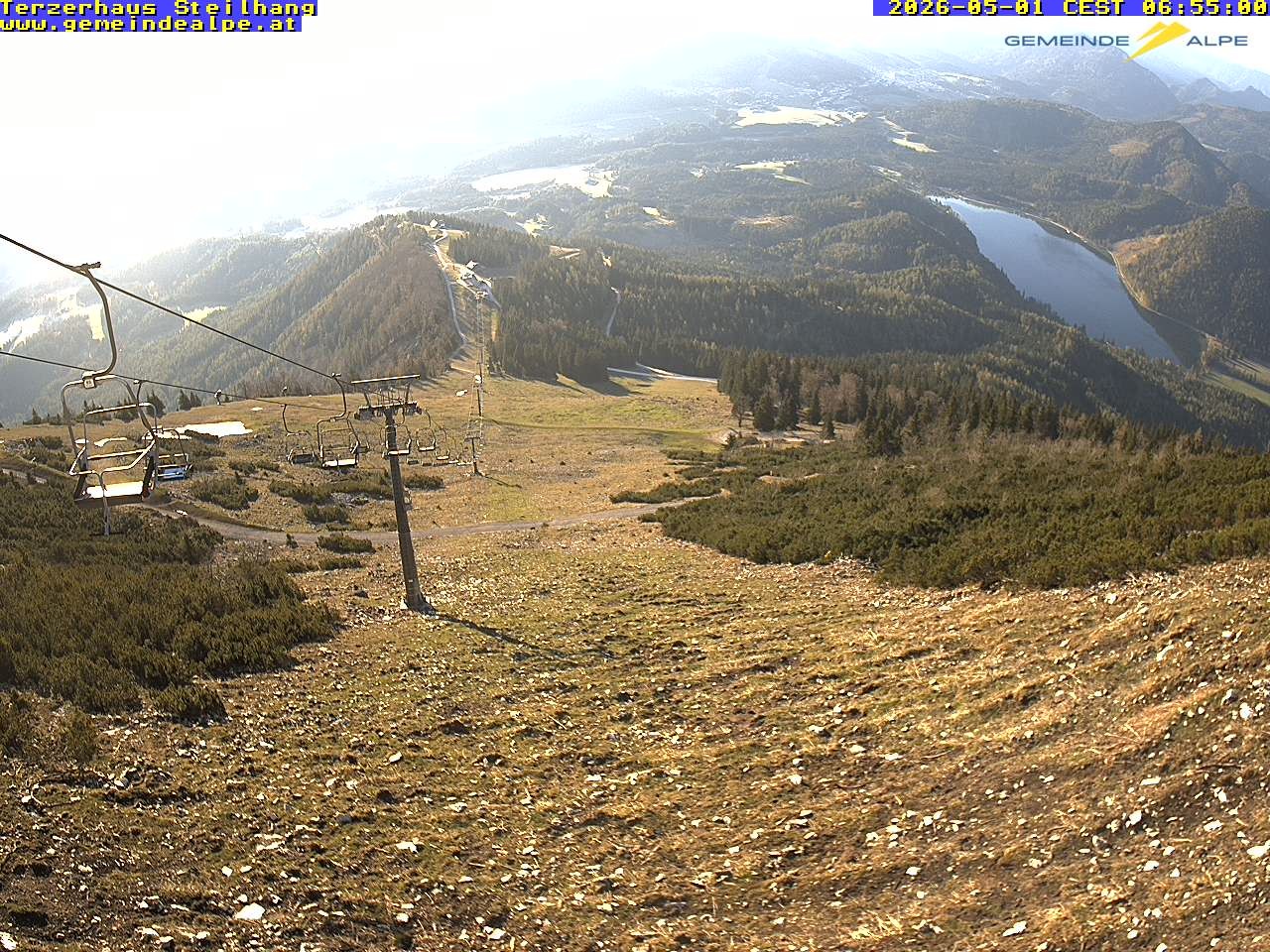 Archiv Foto Webcam Bergstation Gemeindealpe