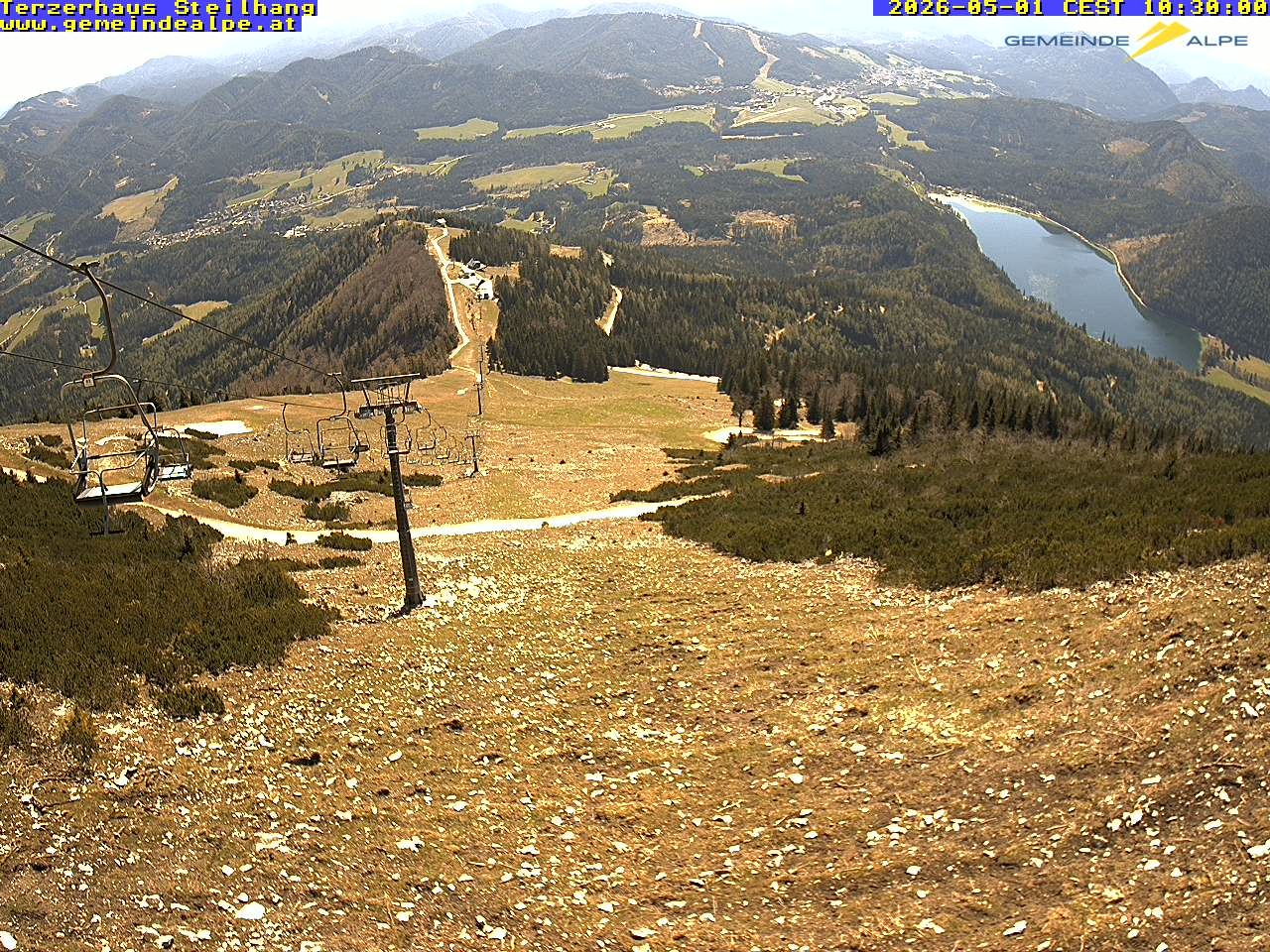 Archiv Foto Webcam Bergstation Gemeindealpe