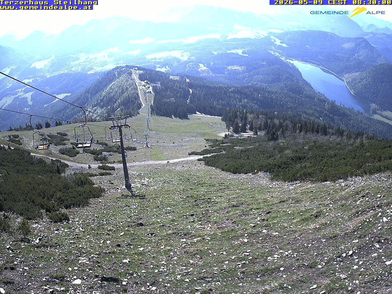 Archiv Foto Webcam Bergstation Gemeindealpe