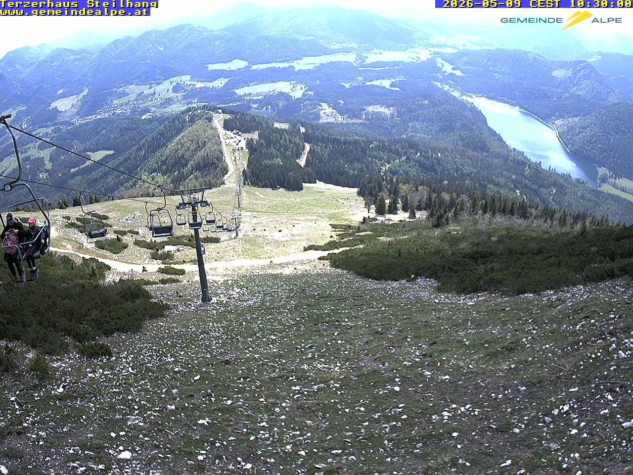 Archiv Foto Webcam Bergstation Gemeindealpe