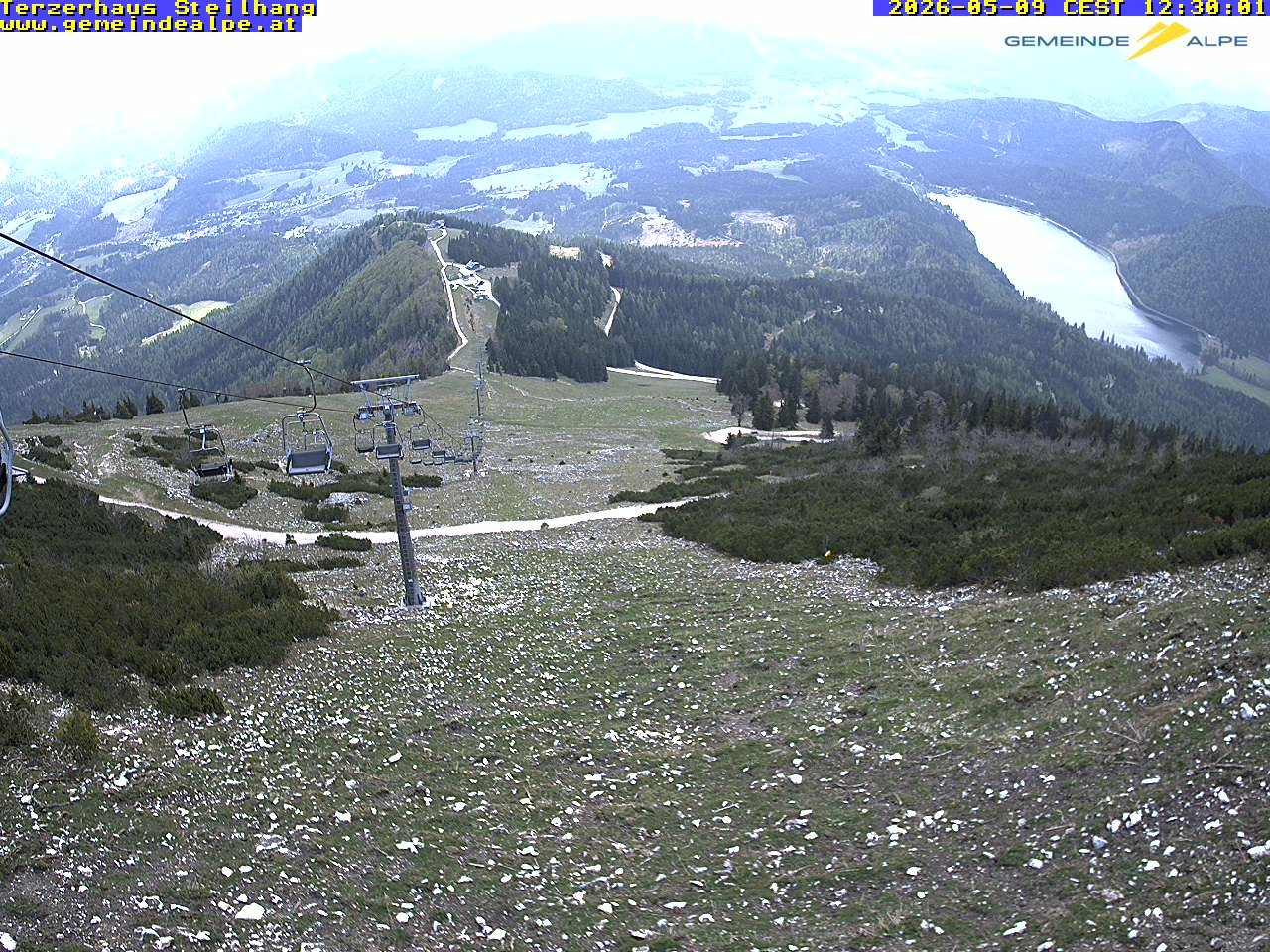 Archiv Foto Webcam Bergstation Gemeindealpe
