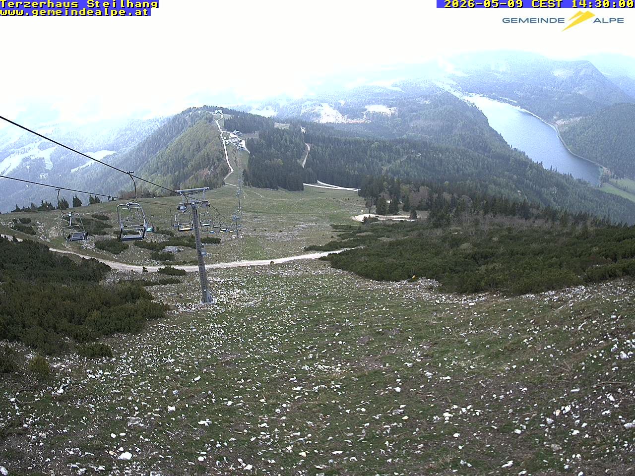 Archiv Foto Webcam Bergstation Gemeindealpe