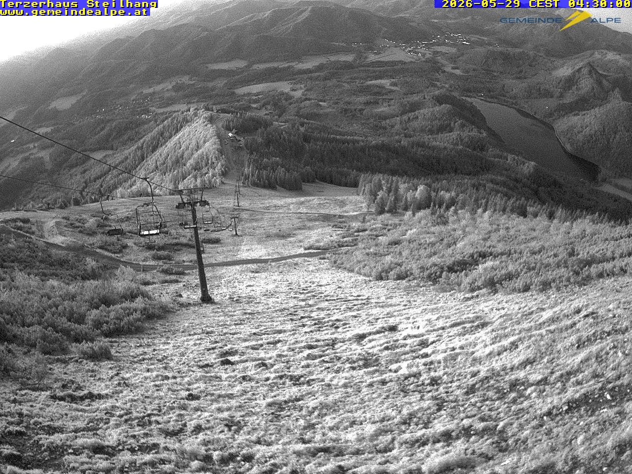 Archiv Foto Webcam Bergstation Gemeindealpe