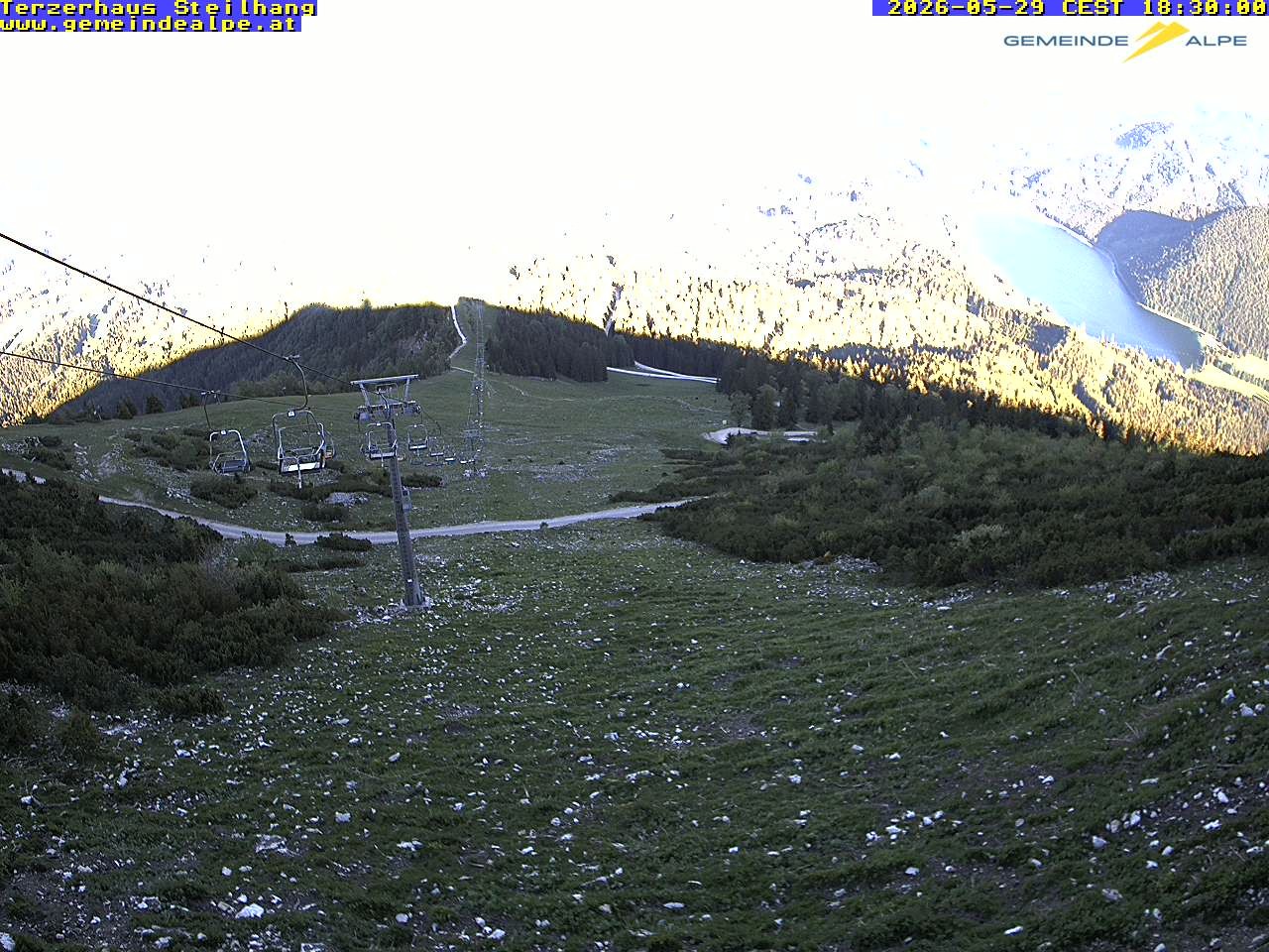 Archiv Foto Webcam Bergstation Gemeindealpe