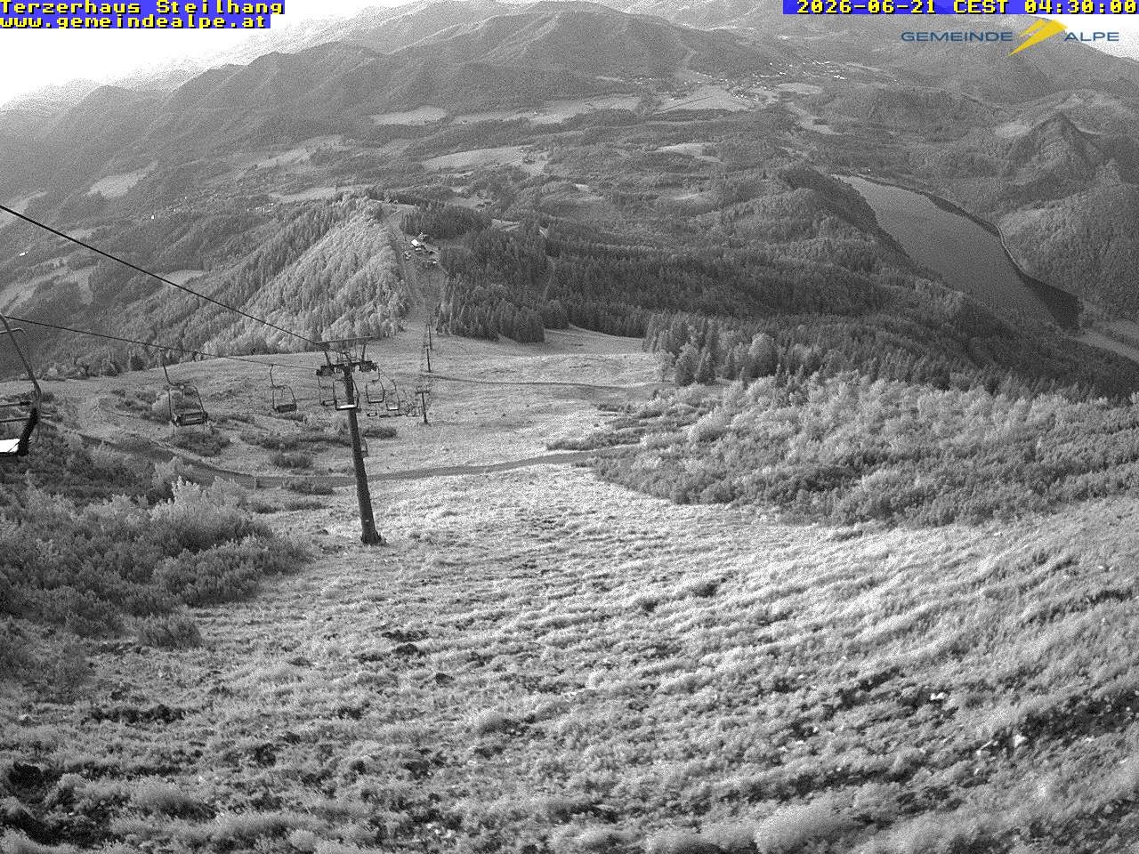 Archiv Foto Webcam Bergstation Gemeindealpe