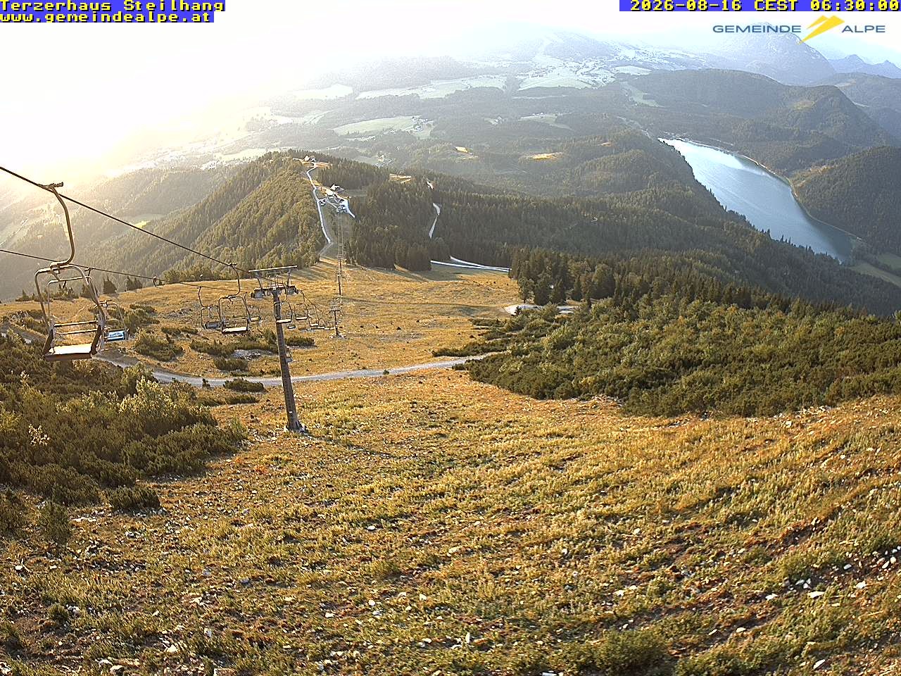 Archiv Foto Webcam Bergstation Gemeindealpe