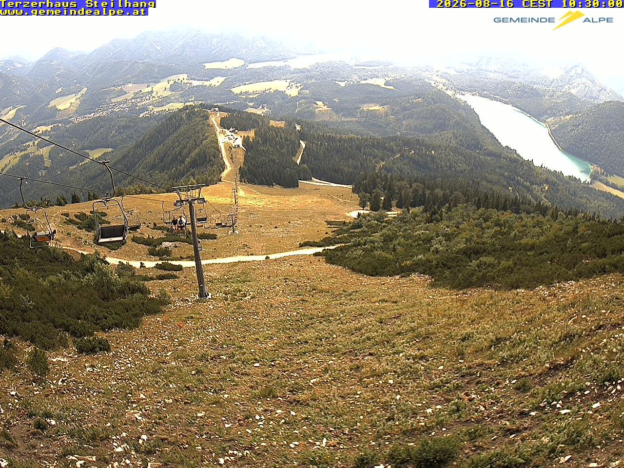 Archiv Foto Webcam Bergstation Gemeindealpe