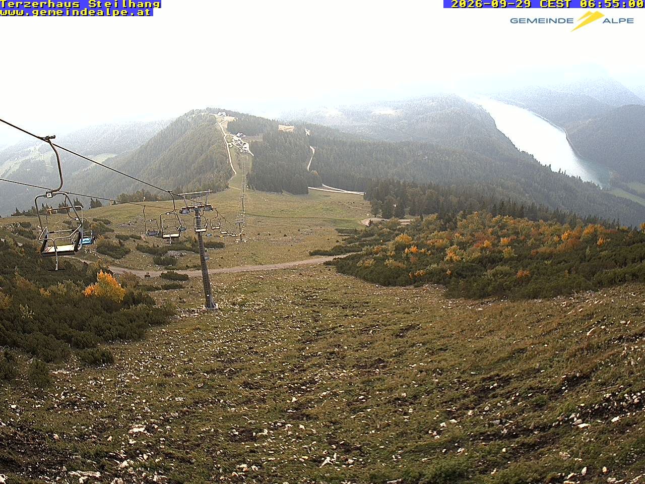 Archiv Foto Webcam Bergstation Gemeindealpe