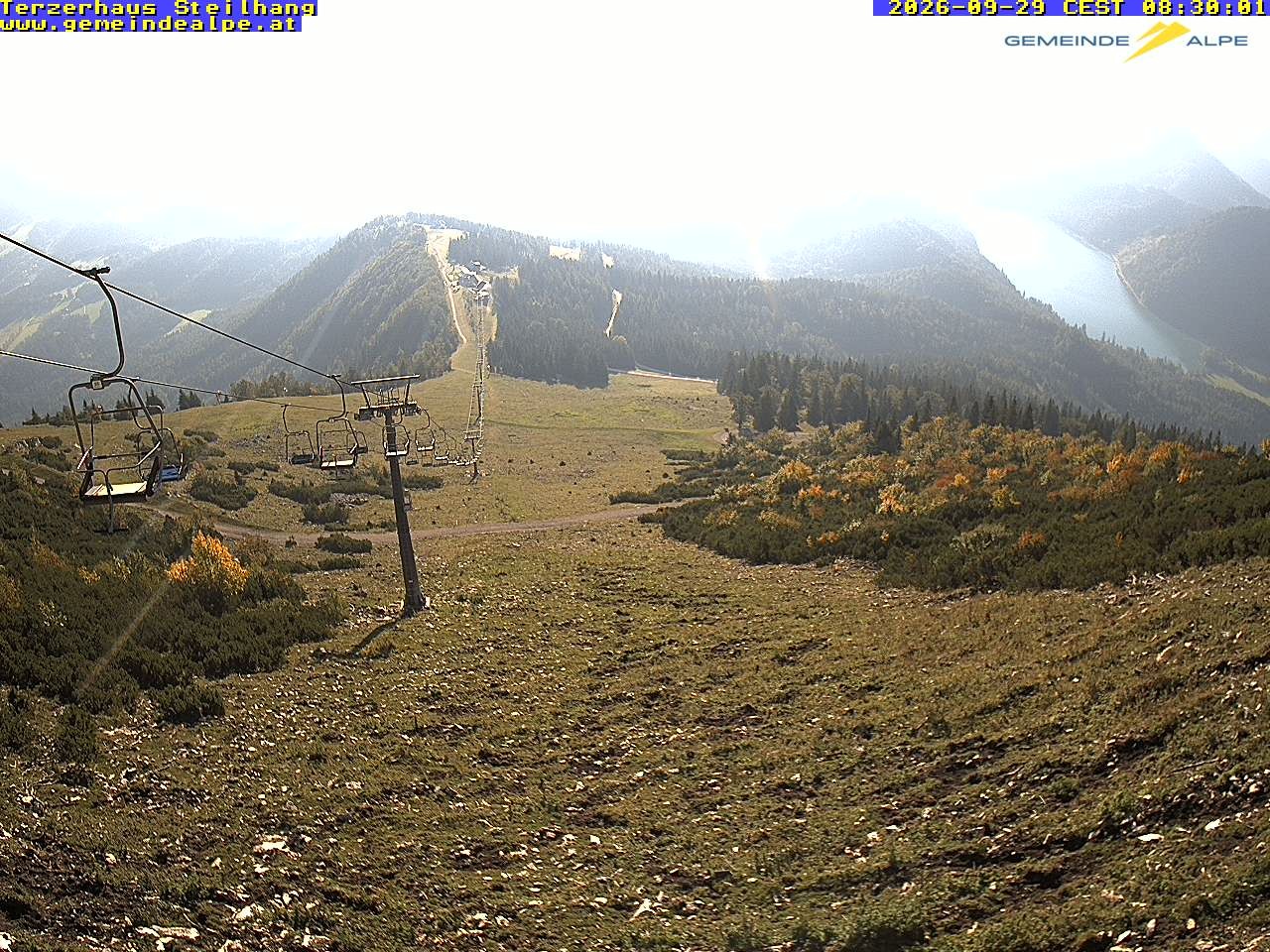 Archiv Foto Webcam Bergstation Gemeindealpe