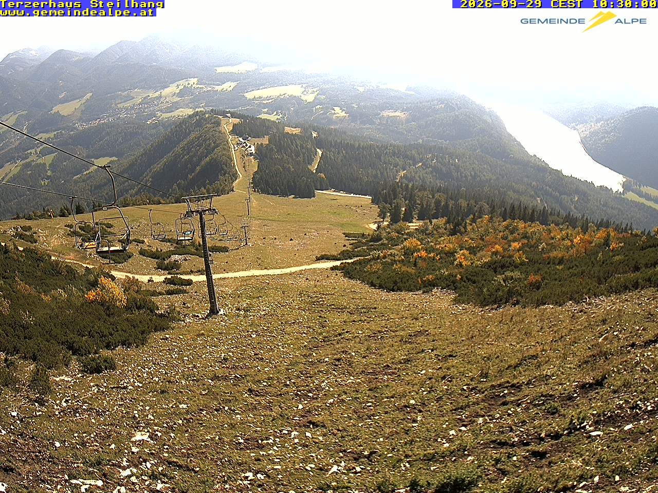 Archiv Foto Webcam Bergstation Gemeindealpe