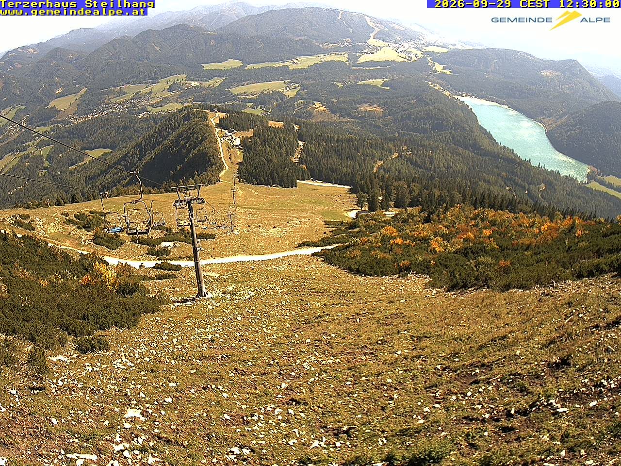 Archiv Foto Webcam Bergstation Gemeindealpe