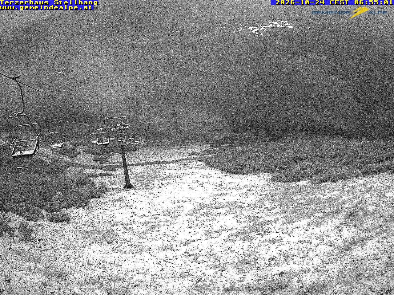 Archiv Foto Webcam Bergstation Gemeindealpe