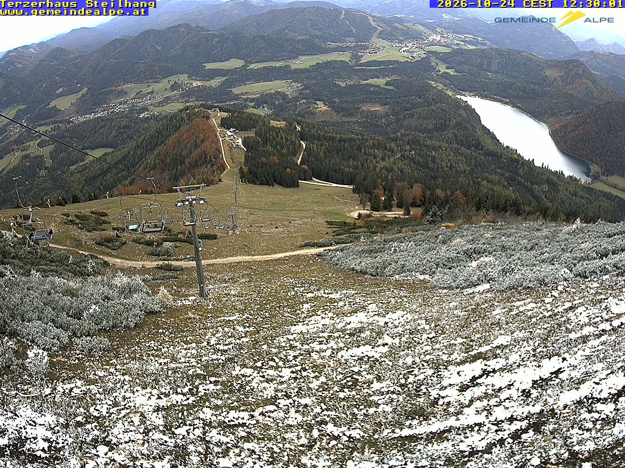 Archiv Foto Webcam Bergstation Gemeindealpe