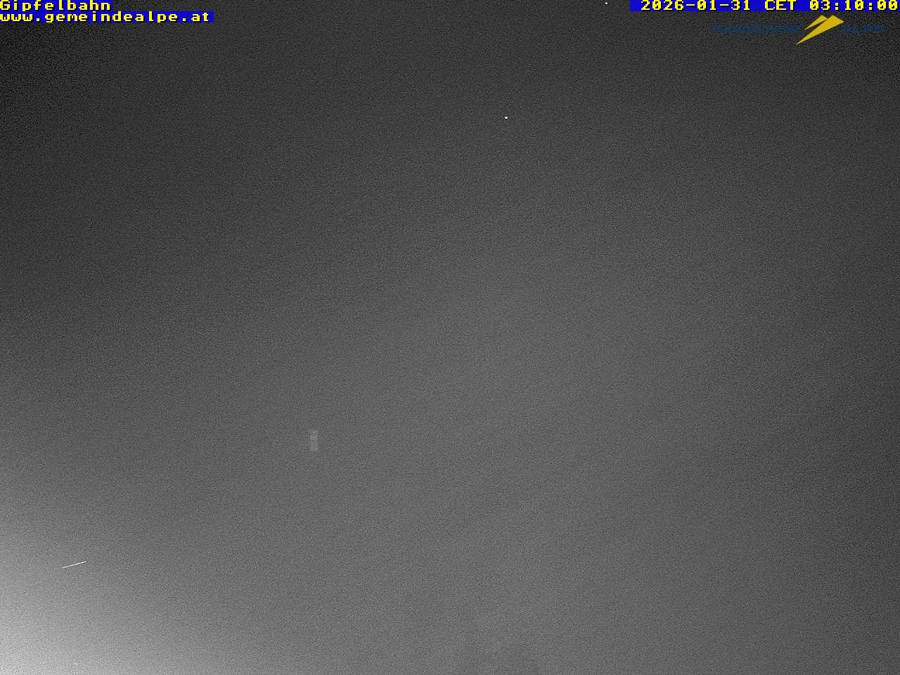 Archiv Foto Webcam Gemeindealpe Gipfelbahn und Gipfel