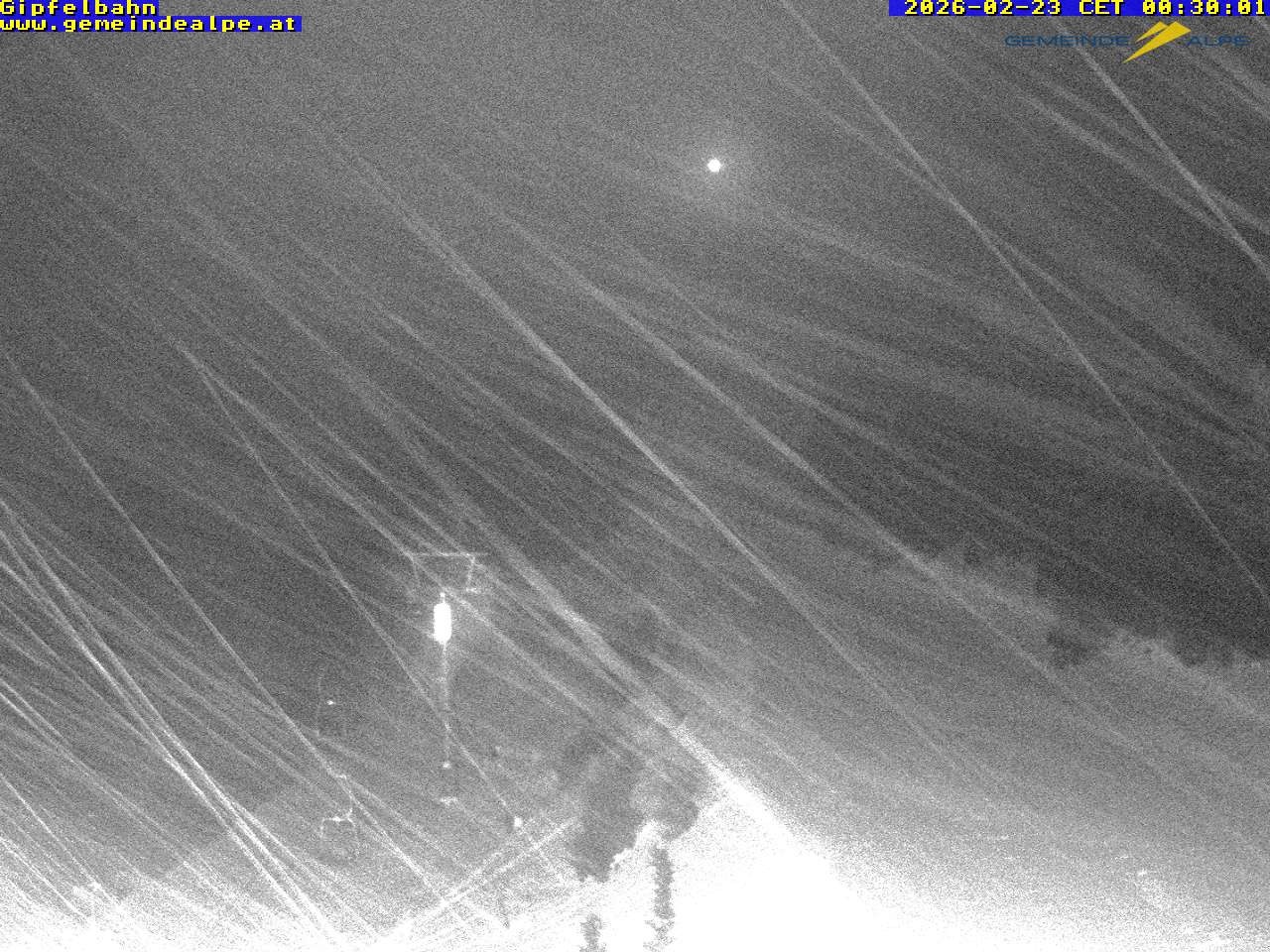 Archiv Foto Webcam Gemeindealpe Gipfelbahn und Gipfel