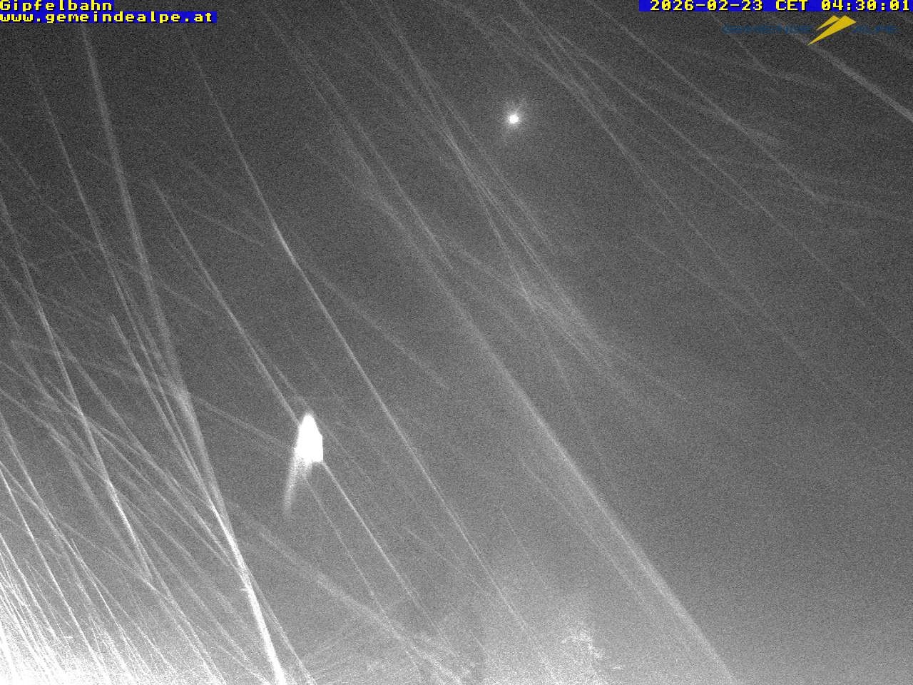 Archiv Foto Webcam Gemeindealpe Gipfelbahn und Gipfel