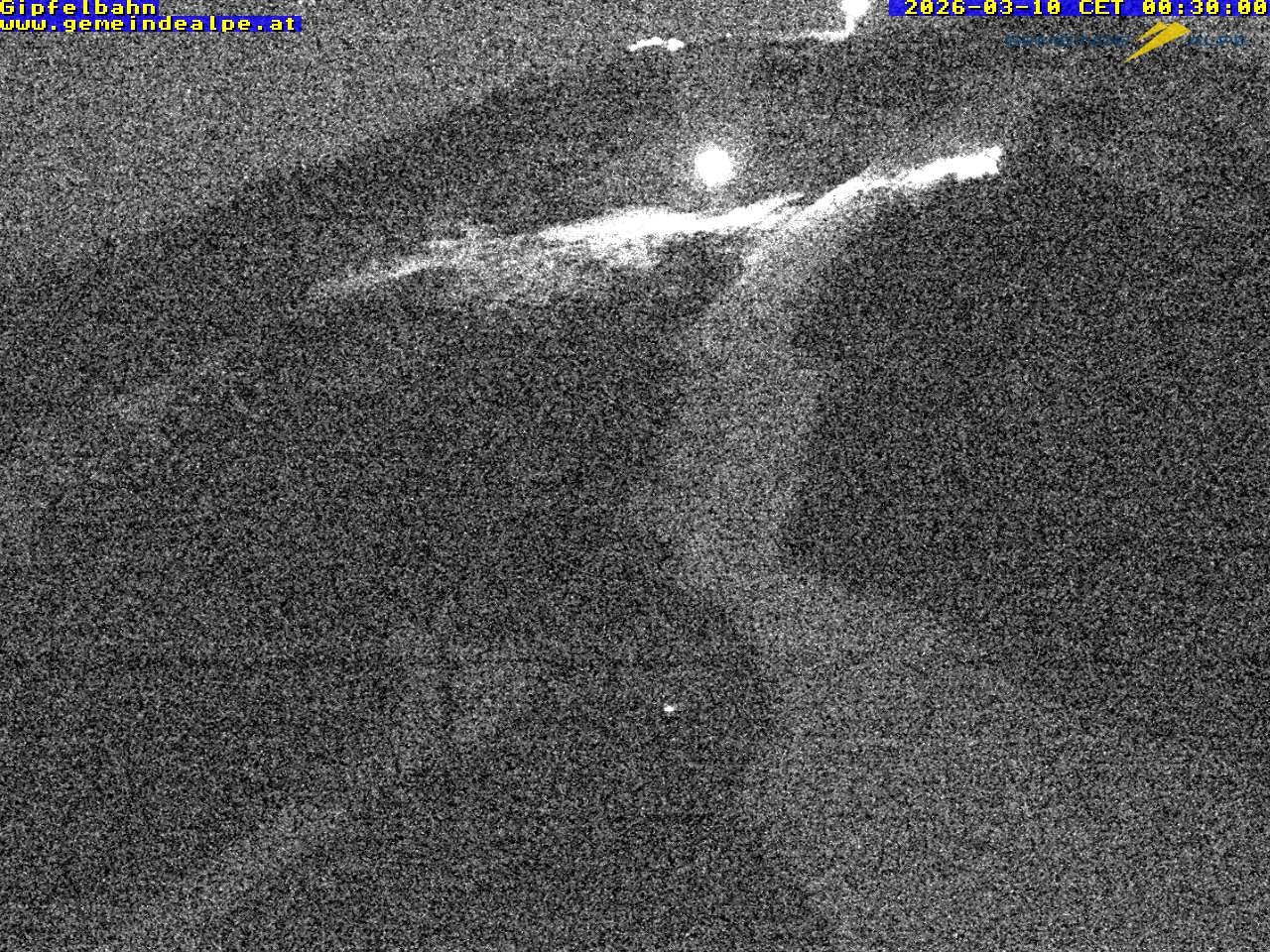 Archiv Foto Webcam Gemeindealpe Gipfelbahn und Gipfel