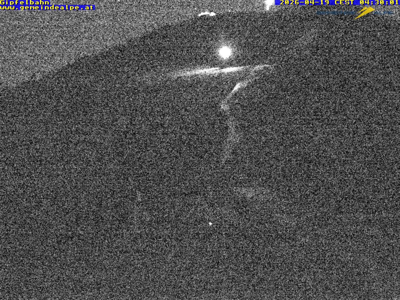 Archiv Foto Webcam Gemeindealpe Gipfelbahn und Gipfel